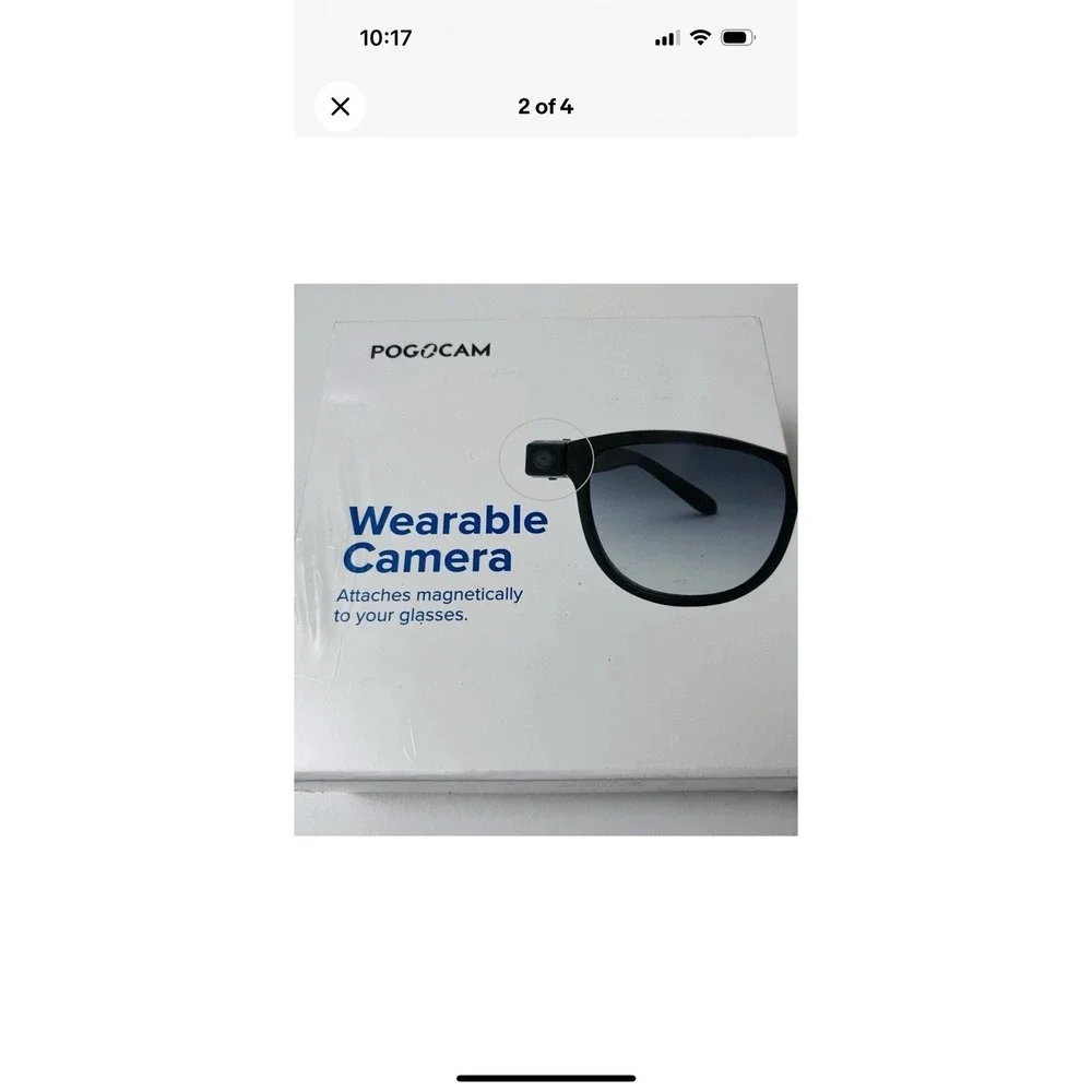 4 New Sealed PogoCam Wearable Camera